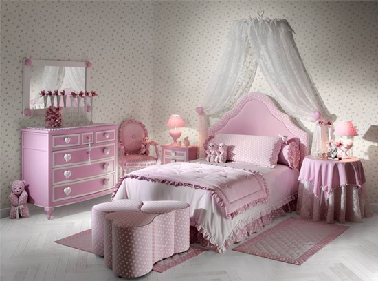 DORMITORIOS COLOR ROSA PARA NIÑAS ROMÁNTICAS | Dormitorios Con Estilo