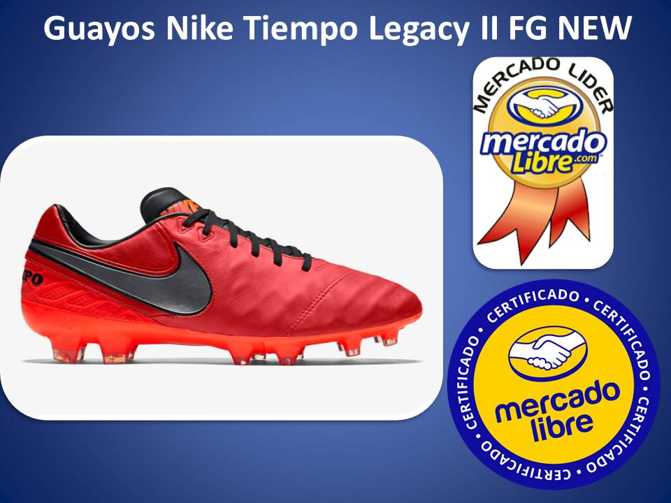 Guayos Nike Tiempo Negros Fútbol en Mercado Libre