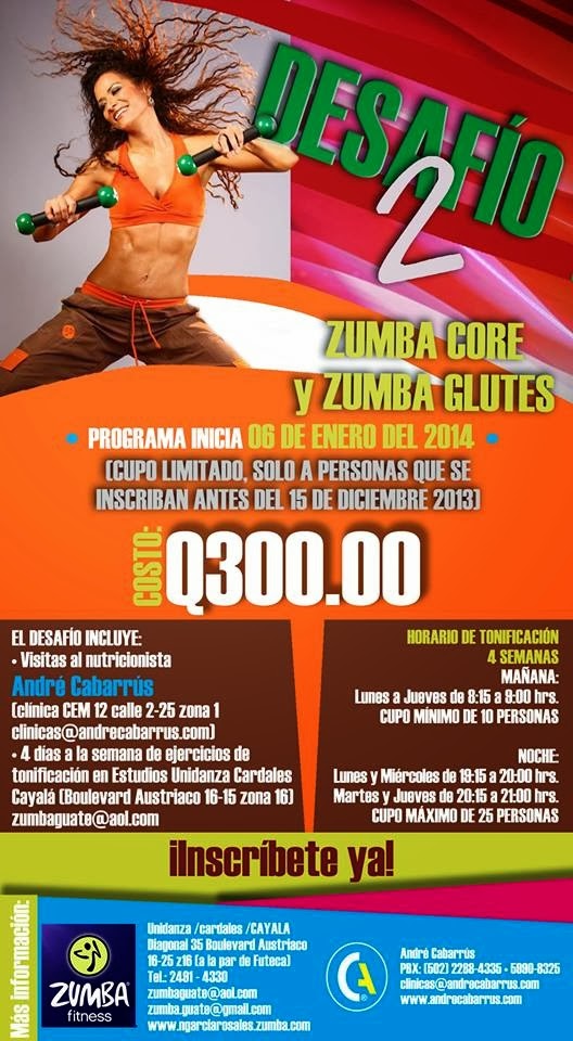 Industria Musical Guatemala Desafío 2 Zumba Core y Zumba Glutes4