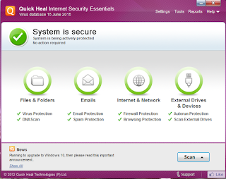 Quick Heal Internet Security Essentials With Key Full