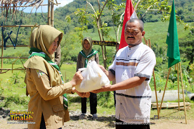 Bakti Sosial dan Camping SMK  Muhammadiyah 2 Yogyakarta di Desa Wisata Tinalah
