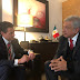 Presidente electo se reúne con el presidente Enrique Peña Nieto
