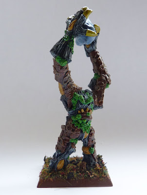 A painting update for Wood Elf Treekin from Warhammer Fantasy Battle, using Aly and Trish Morrison Marauder Treemen.