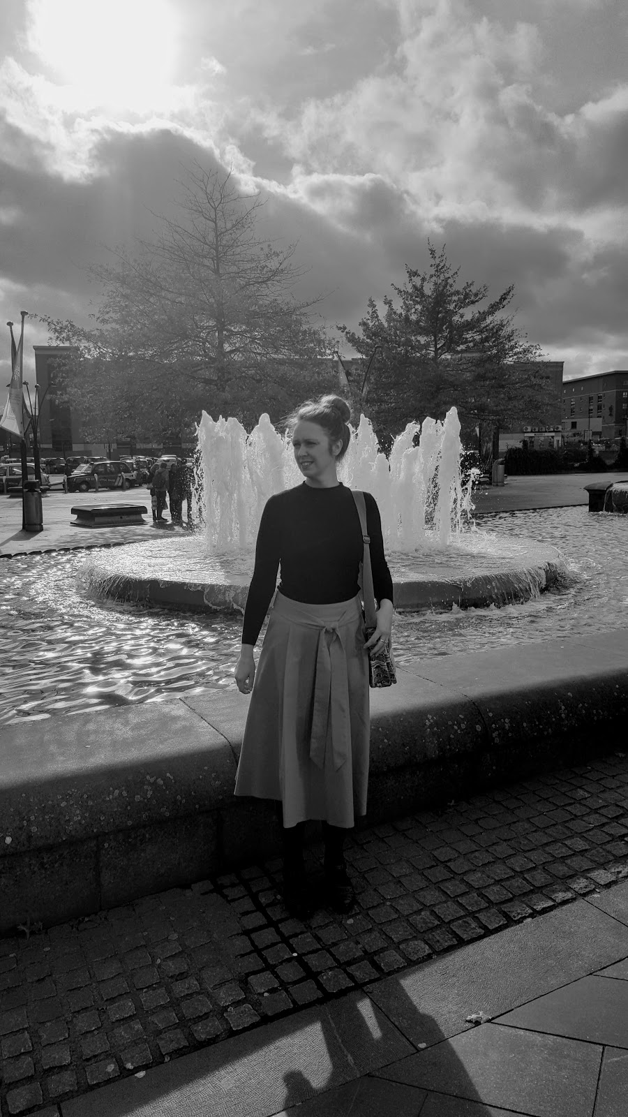 Day Out In Sheffield Black and white photo in Sheffield