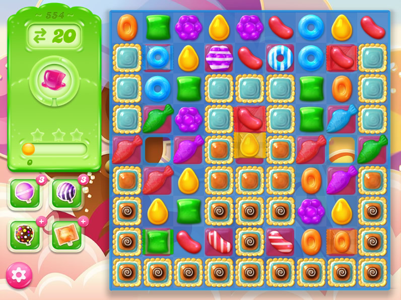 Candy Crush Jelly Saga level 554