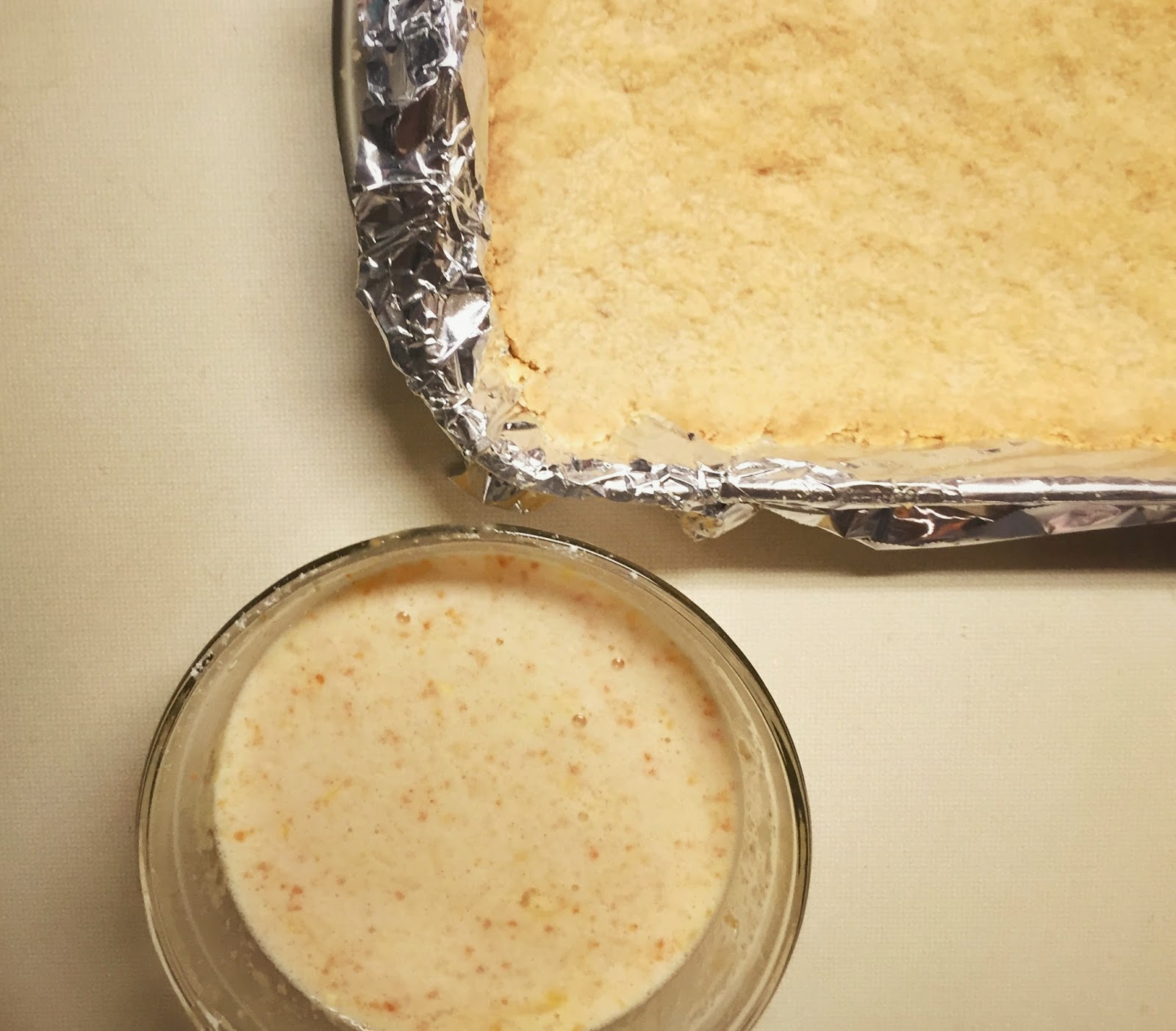 eats by elise Grapefruit Shortbread Bars