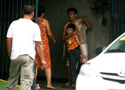 secuestrador con un niño de 9 años en filipinas