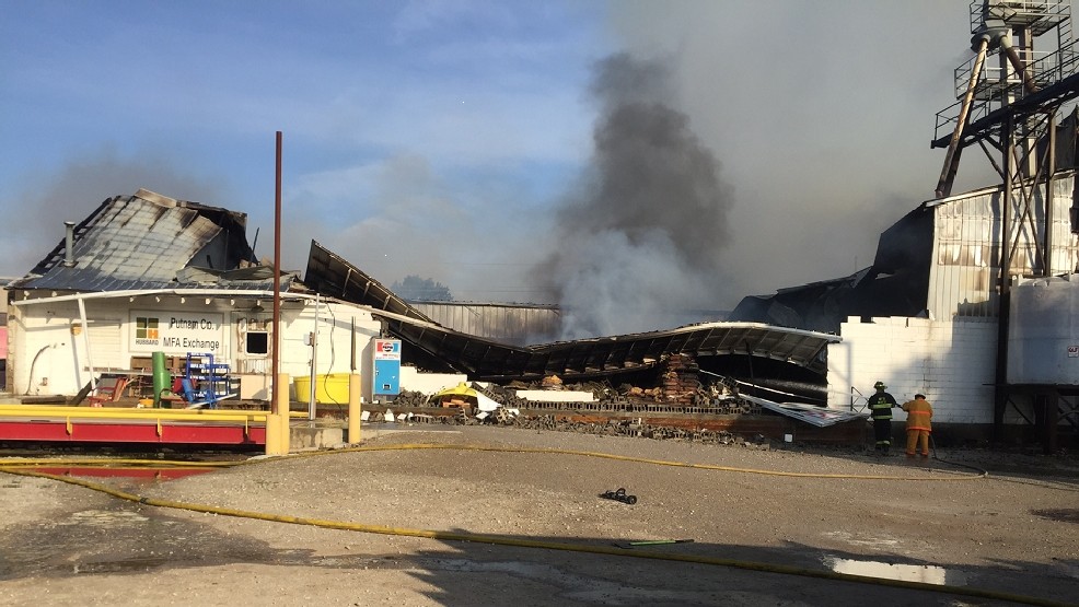 MEC&F Expert Engineers Fire causes major damage to Putnam County MFA Exchange grain elevator
