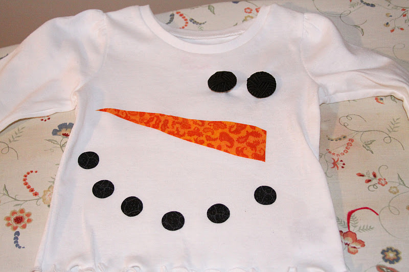 And I Thought I Loved You Then: Sew Sew Sweet Saturday-Snowman Tshirt