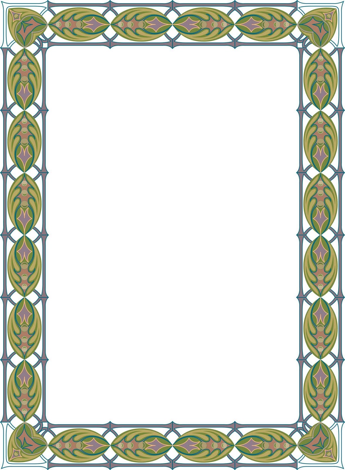 Bingkai / Border Piagam Vector (3) Banua Sablon jpg (1176x1600)