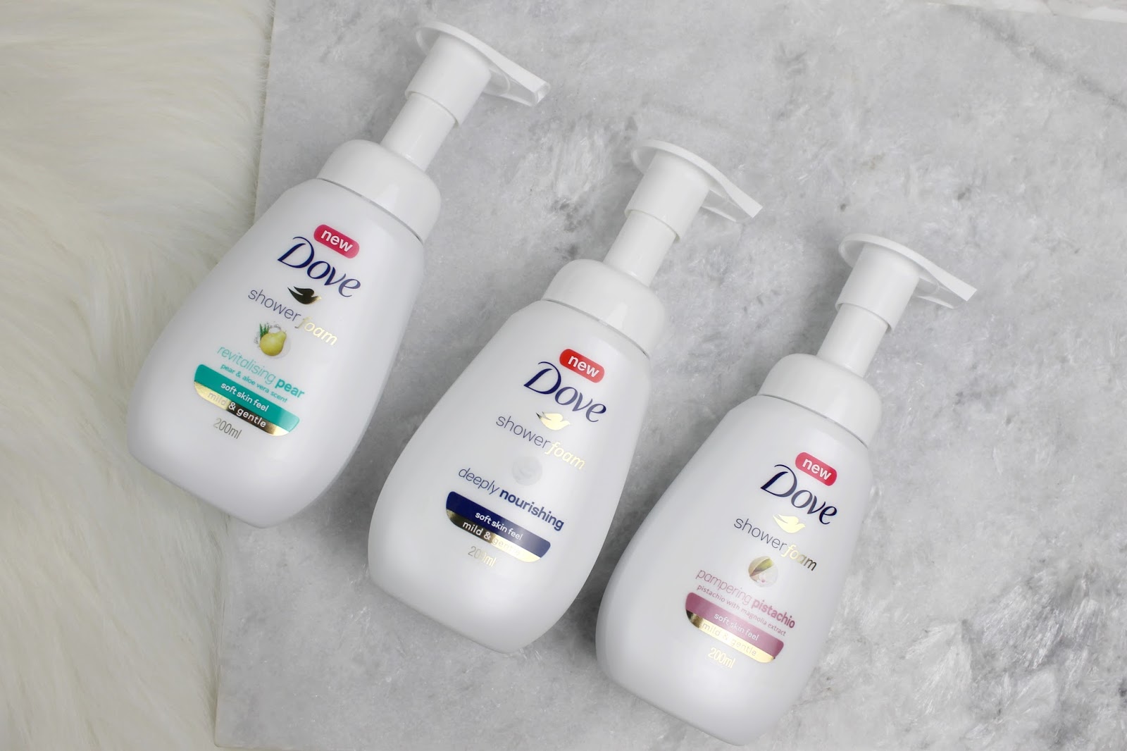 Dove Shower Foams Elegantic