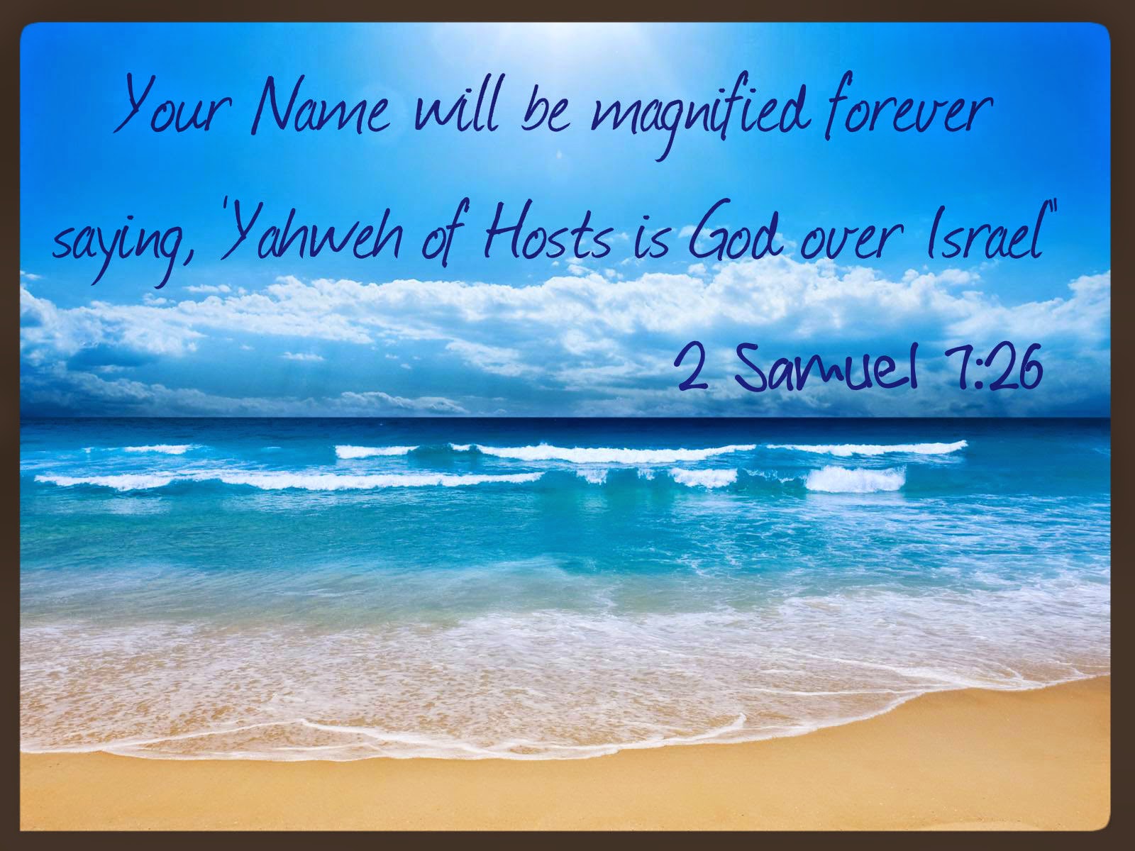 Calling On Yahweh's EVERLASTING Name 7 Name Of YahwehChristian