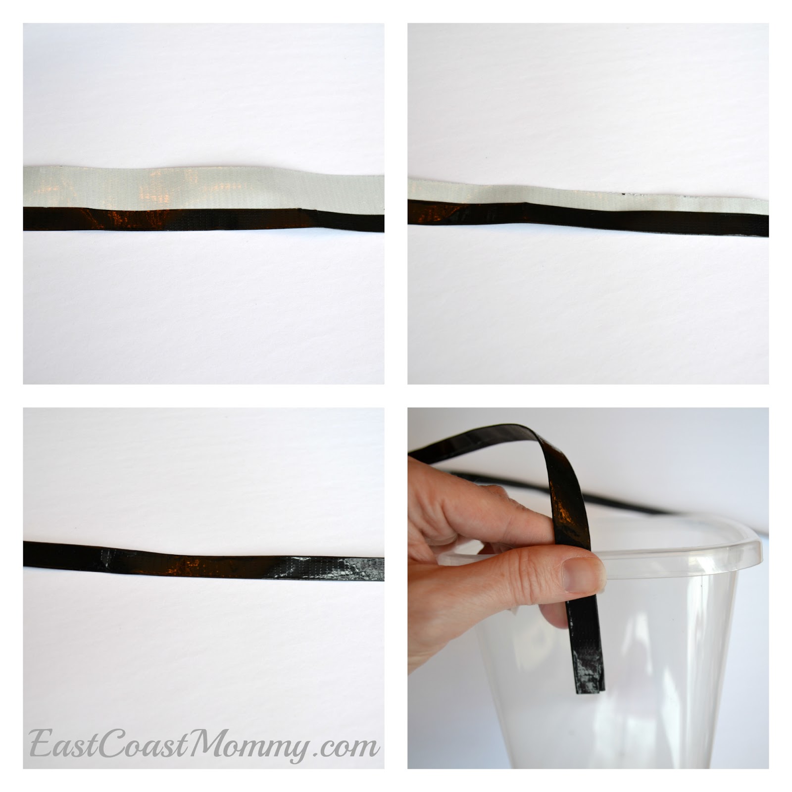 East Coast Mommy Van Trash Can... made from a dollar store container