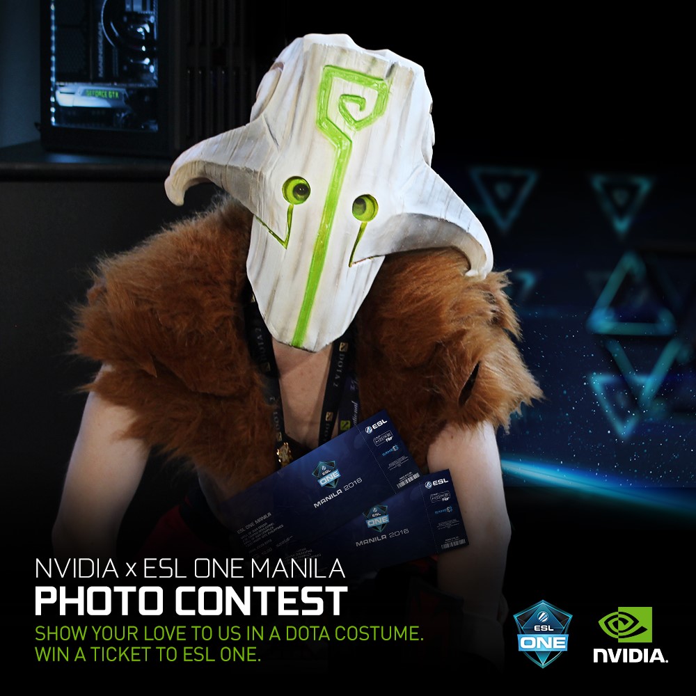 NVIDIA x ESL ONE MANILA Photo Contest