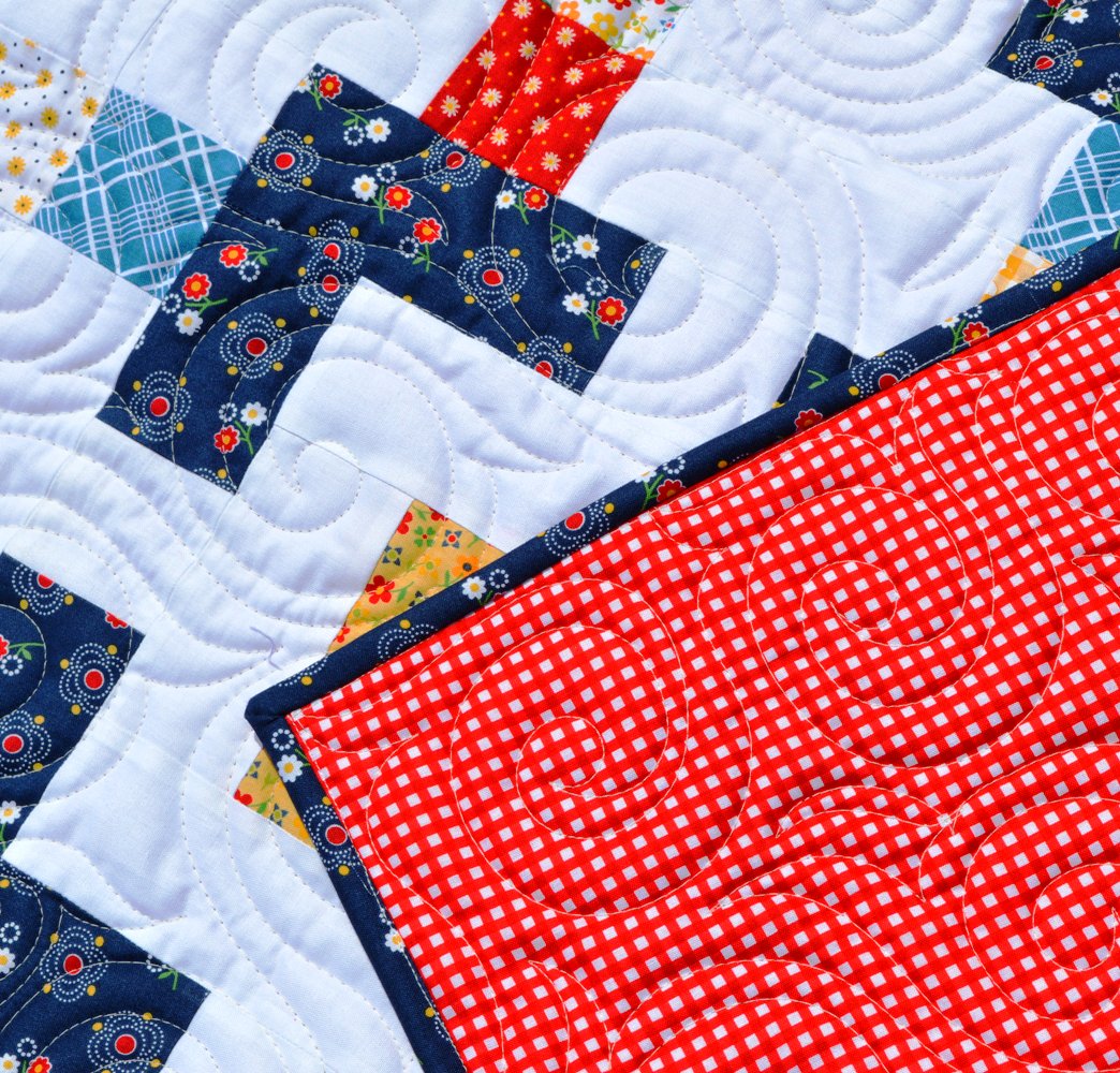 Happy Quilting Crossroads A Quilt Tutorial featuring Gingham Girls!!!
