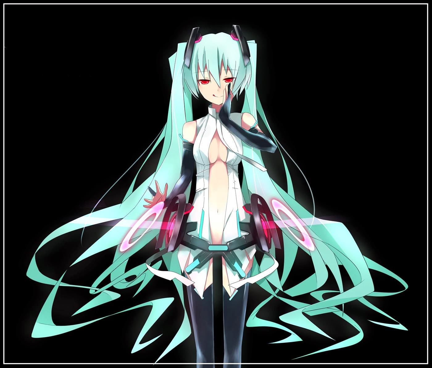 Vocaloid CinemAnime: Voicebank Miku Dark [Miku Append]