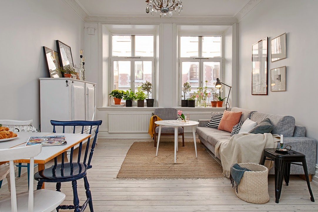 my scandinavian home A carefully laid out cosy Swedish apartment