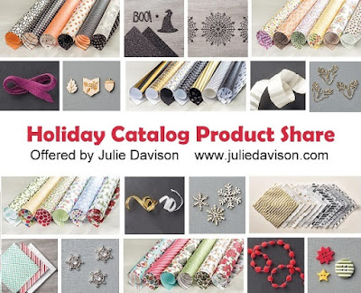 Stampin' Up! Holiday Catalog Product Share offered by Julie Davison www.juliedavison.com