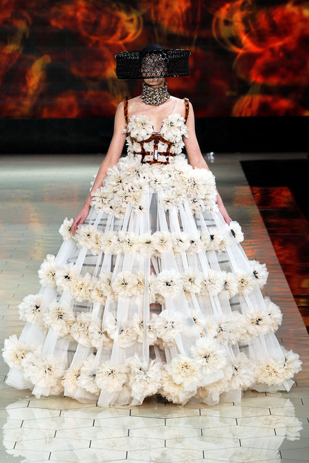 alexander mcqueen ball gown