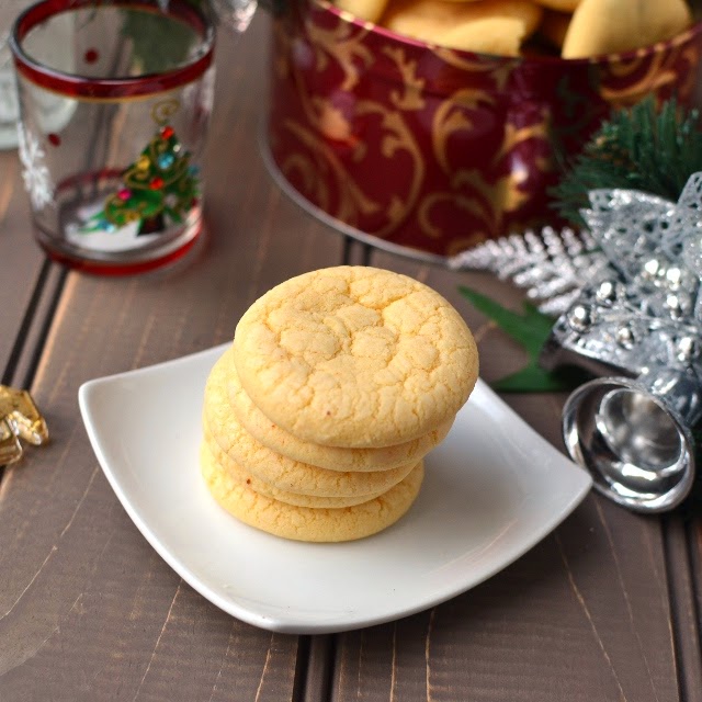 Custard Cookies (Eggless recipe)