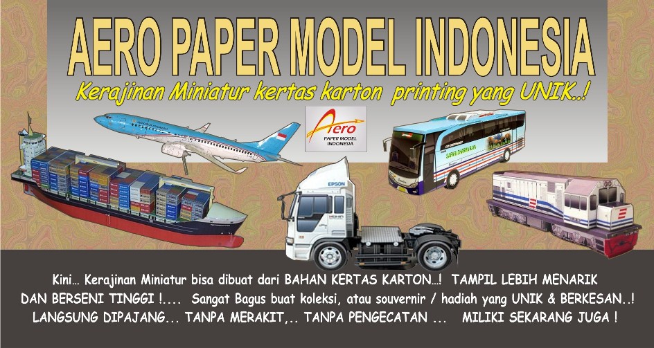 Aero Paper Model Indonesia..