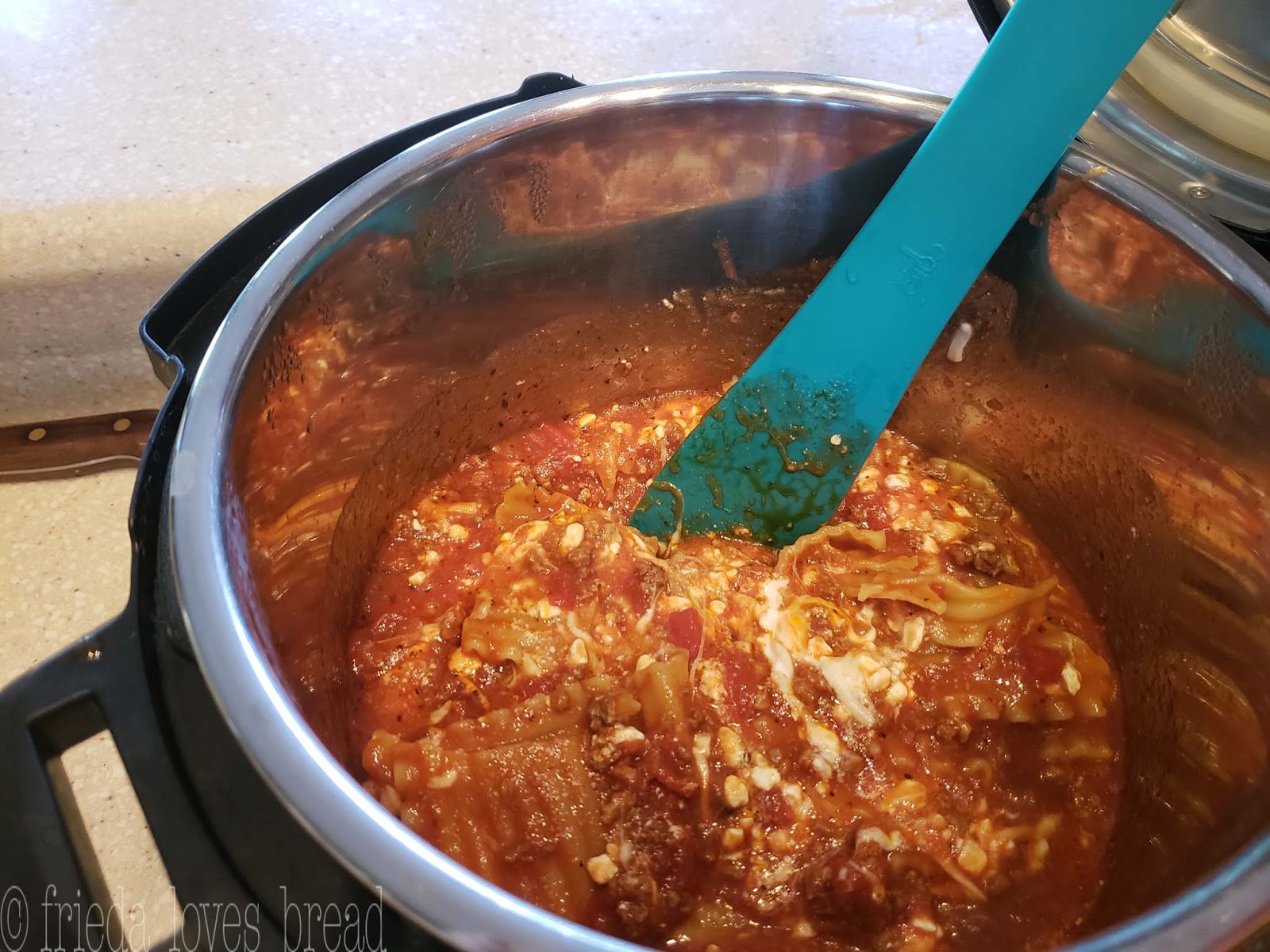 Frieda Loves Bread One Pot Lazy Lasagne Instant Pot Pressure Cooker