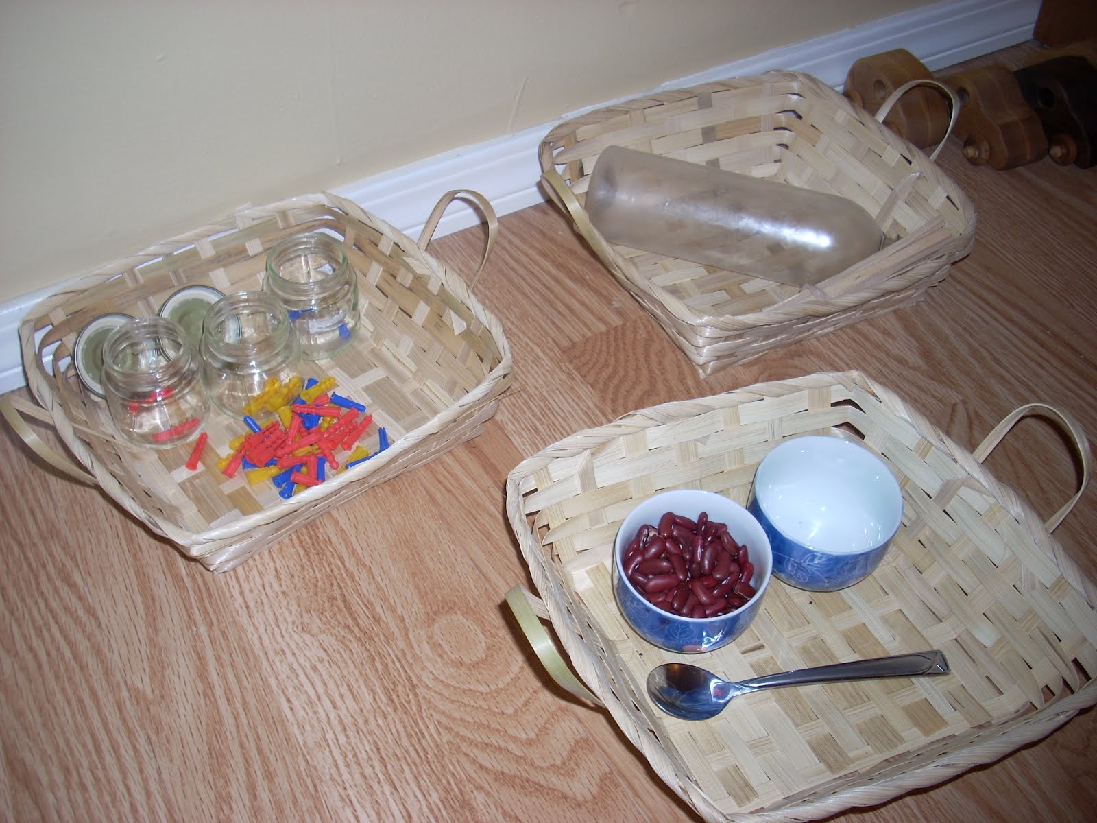 PostApocalyptic Homeschool New Toddler Montessori Trays