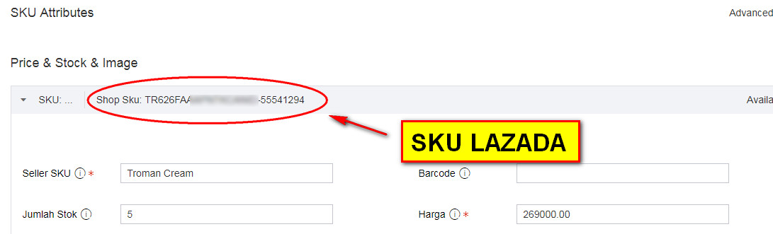 Cara membuat Variasi Produk atau Grouping Manual Produk di