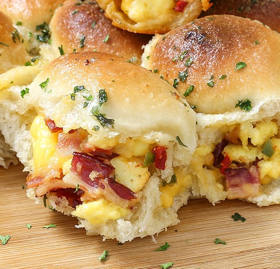 Cheesy Bacon Egg Cheesy Bacon Egg