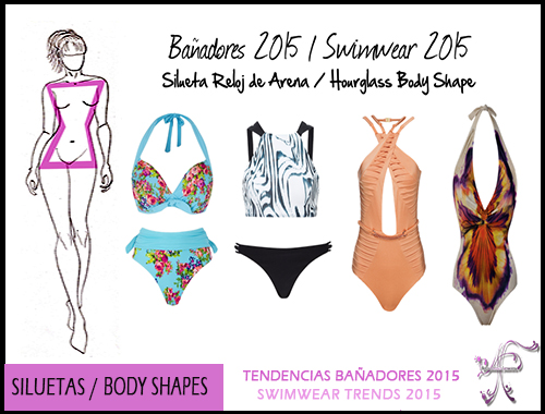 Swimwear Hourglass Shape