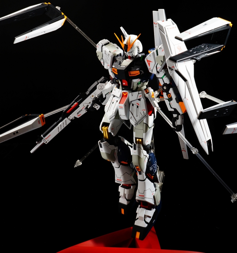 GUNDAM GUY: MG 1/100 Nu Gundam Ver.Ka - Painted Build