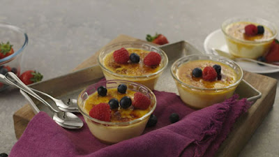 Vanilla Spiced Cream Brulee