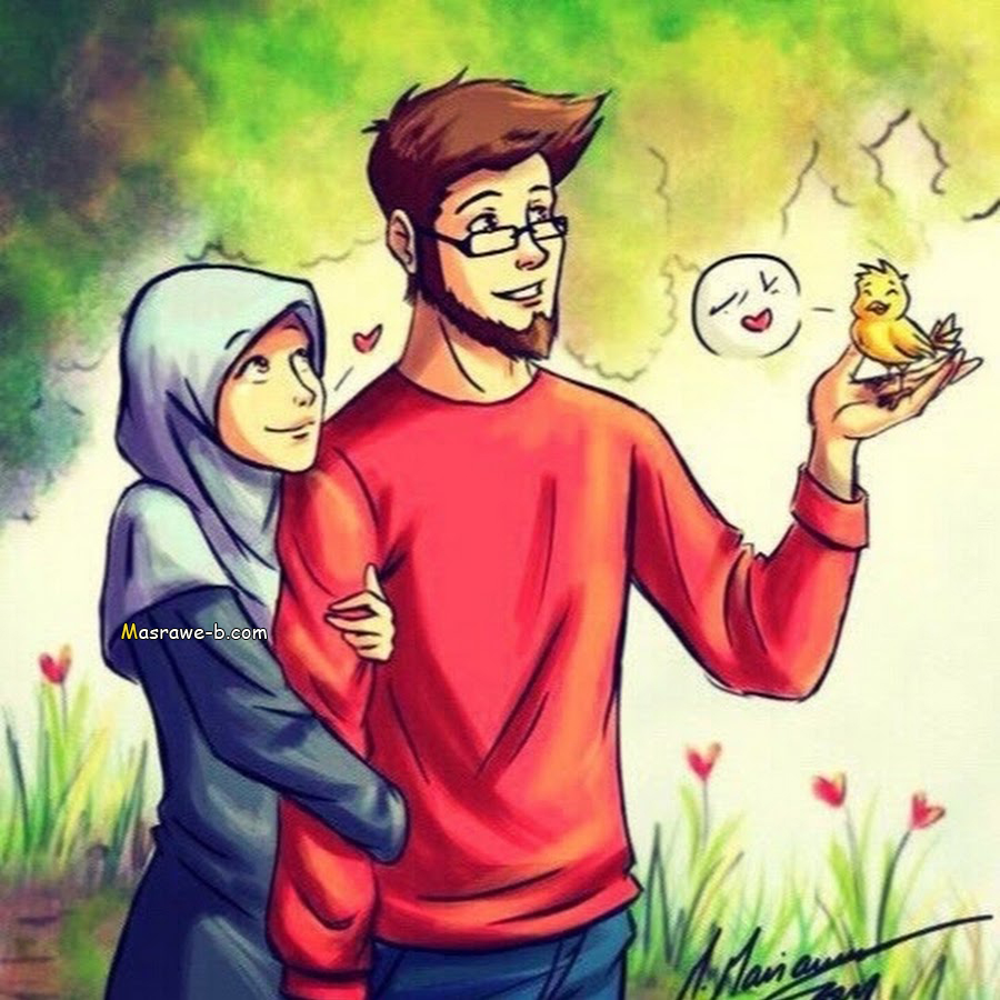 صور حب اسلامية 2018 رمزيات وكلمات حب روعة مصراوى الشامل