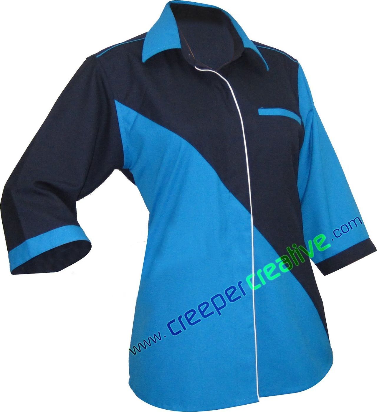 Uniforms Casual Women Office Dress Baju Korporat Saiz