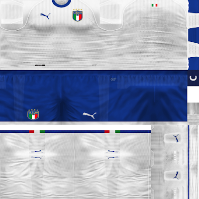 PES 6 Kits Italy National Team Season 2018/2019 by Dibu Edition