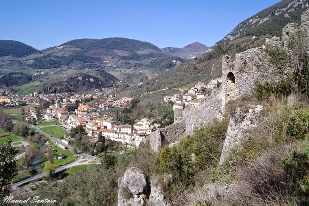 Ferentillo, vista su Matterella Ferentillo, vista su Matterella