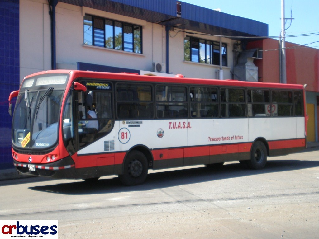 CRBUSES: Transportes Unidos Alajuelenses S.A. (TUASA)