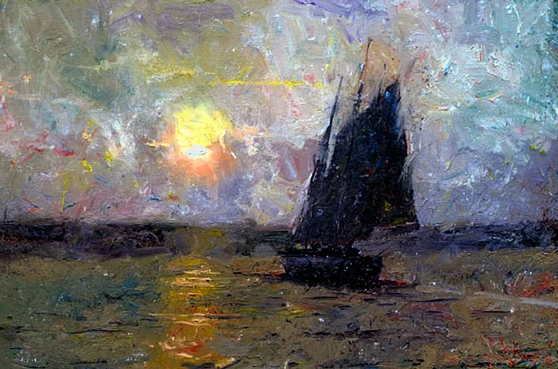 Charles Warren Mundy 1945 | American Impressionist painter Charles Warren Mundy 1945 | American Impressionist painter