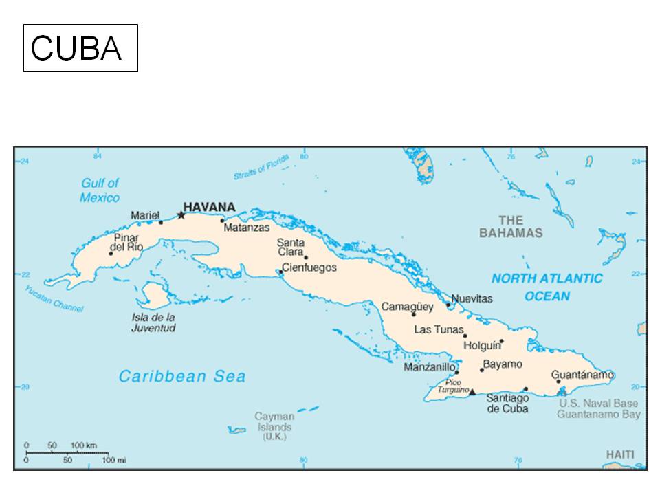 GEOGRAFÍA TURÍSTICA MUNDIAL: CUBA
