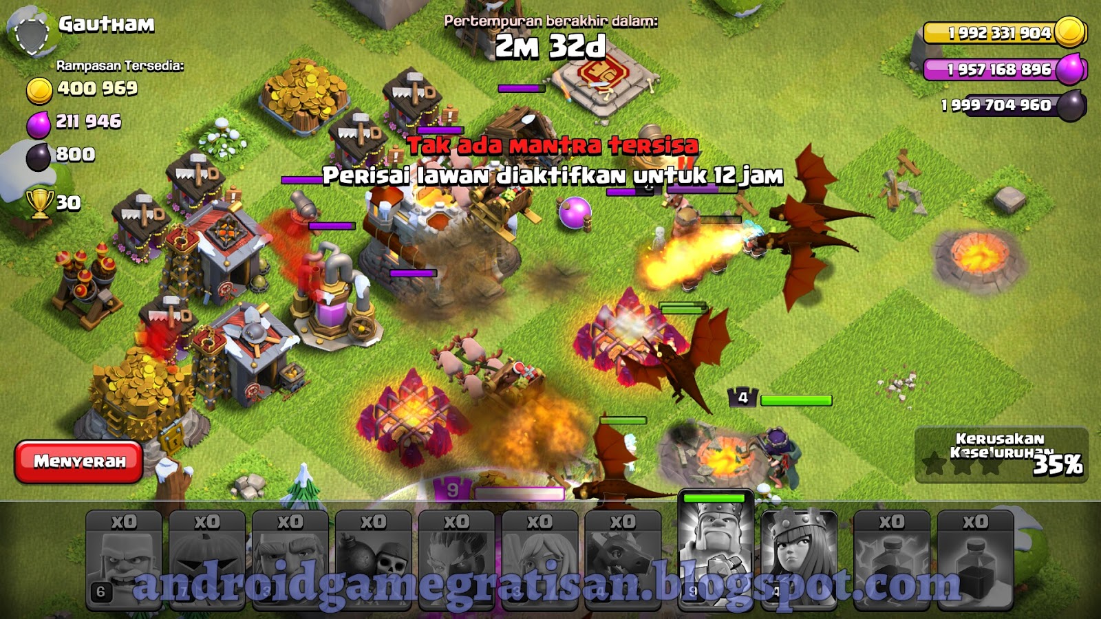 Clash of Clans Mod apk REVIEW DAN DOWNLOAD GAME ANDROID