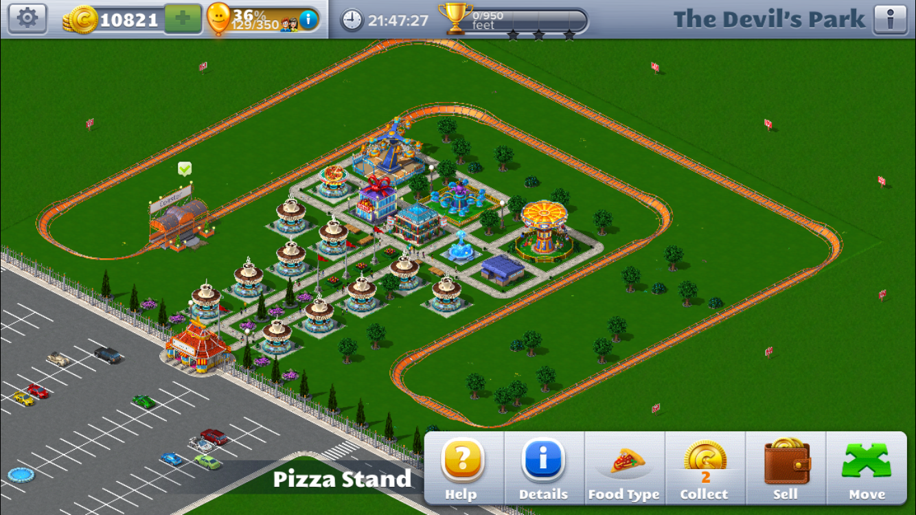 Scenario 2 Rollercoaster Tycoon 4 Mobile