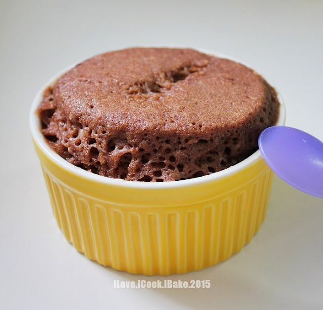 I Love. I Cook. I Bake. Microwave Milo Mug Cake 2 Recipes