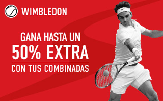 sportium Wimbledon 2017 Hasta un 50% extra en Combinadas sportium Wimbledon 2017 Hasta un 50% extra en Combinadas