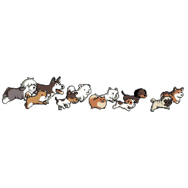 Pixel Dogs Wallpaper Engine