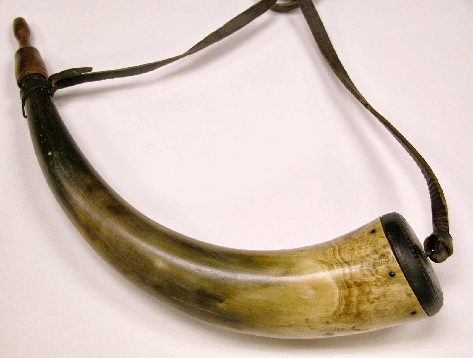 Contemporary Makers Antique Lancaster Powder Horn