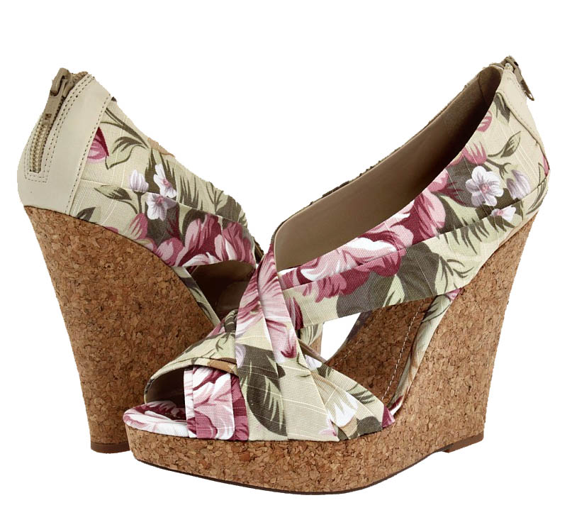 Ophelia's Adornments blog: floral wedges
