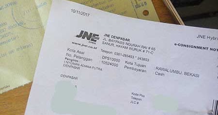 Cara Cek Nomor Resi Jne Kiriman Dari Sukabumi