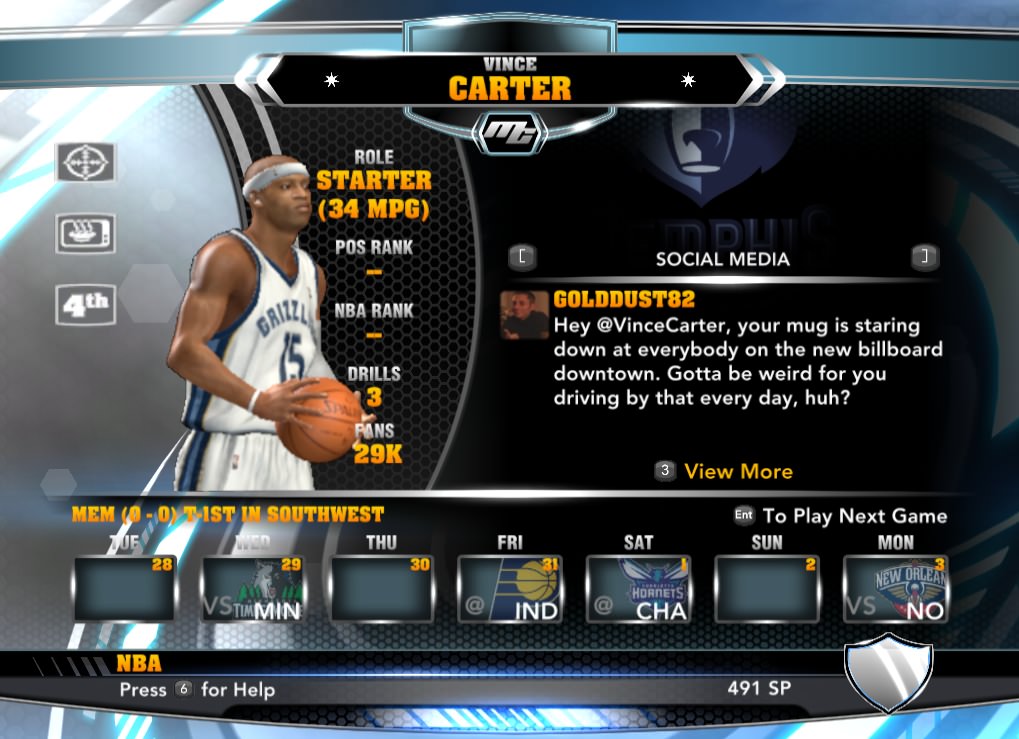 nba 2k14 Vince Carter (Memphis) mycareer patch download hoopsvilla