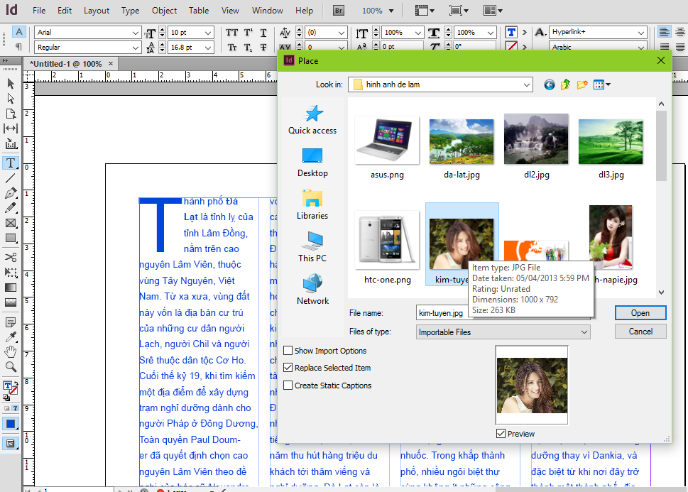 Bài 3 Làm việc với hình ảnh trong indesign  THIẾT KẾ ĐỒ HỌA  ĐAM MÊ VÀ  SÁNG TẠO