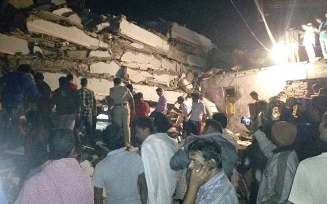 National, Building Collapse, Hyderabad